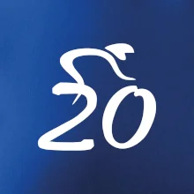 Cyklista slaví dvacítku (20)