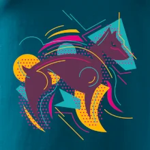 Pes abstrakce hubený