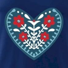 Folklor - srdce modré plné