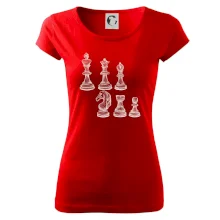 Šachové figurky kreslené