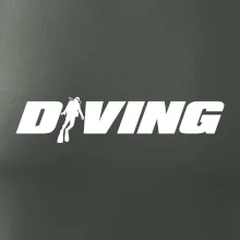 Diving nápis potápěč