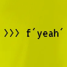 Python  f yeah