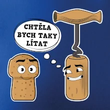 Zátka - chtěla bych taky lítat