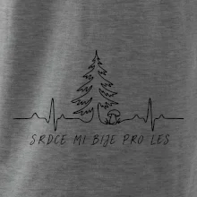 Srdce mi bije pro les