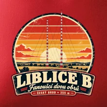 Liblice B retro odznak dvou vysílačů