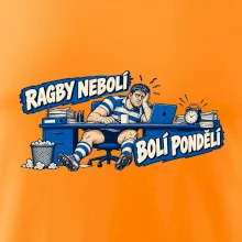 Ragby nebolí, bolí pondělí
