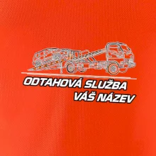 Odtahová služba - nakládání auta