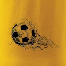 Fotbalový míč - kresba tužkou