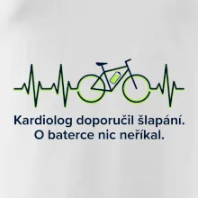 Kardiolog doporučil šlapání. O baterce nic neříkal.