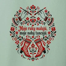 Moje ruky malujú, moje nohy tancujú