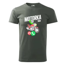 Karikatura motorka silnice volá Karikatura motorka silnice volá