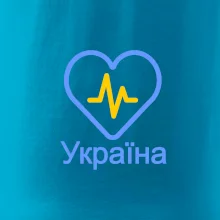 Moje srdce bije pro Ukrajinu - velké