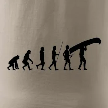 Evoluce kanoe nad hlavou
