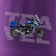 Cestovní enduro modré