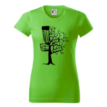 Disc golf pozor strom