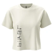 Biker nápis na výšku řetěz