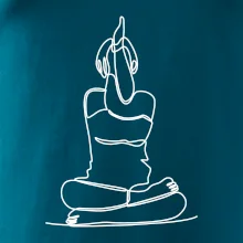 Jóga v sedu jedním tahem