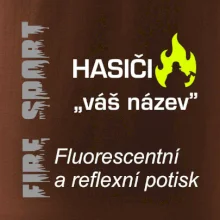 Hasiči - Váš název - FLUO + Reflexní potisk