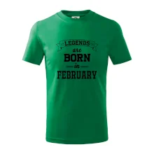 Legends are born in February