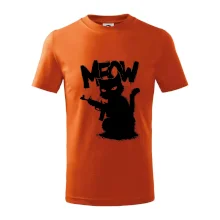 Meow kočka se zbraní