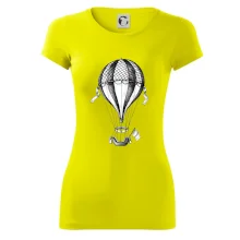 Horkovzdušný balón  kreslený