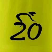 Cyklista slaví dvacítku (20)
