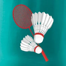Badminton - pálka a košík