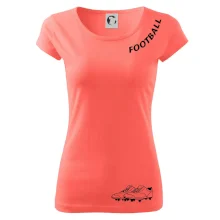 FOOTBALL nápis šikmo