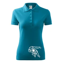 Judo nápis + postavy