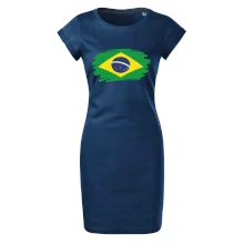 Brazílie vlajka štětkou