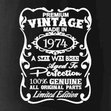 Vintage Etiketa - 1974