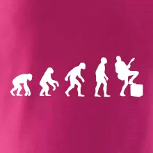 Evoluce kytarista - noha na kombu