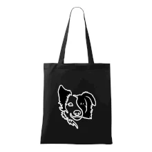 Border kólie obrys hlavy