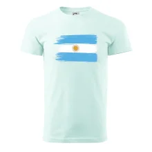 Argentina vlajka kreslená štětkou