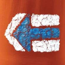 Párová turistická značka modrá