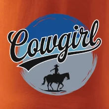 Cowgirl modrý pruh