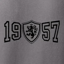 Narozeninový motiv - znak - 1957