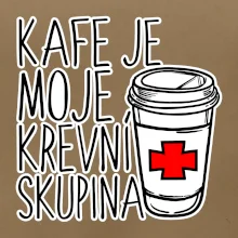 Kafe je moje krevní skupina