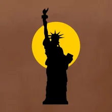 Socha svobody slunce