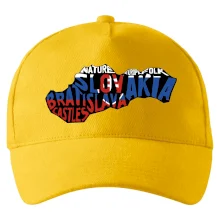 Mapy - názvy měst - Slovensko