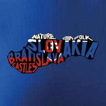 Mapy - názvy měst - Slovensko