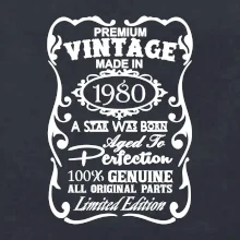 Vintage Etiketa - 1980