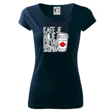 Kafe je moje krevní skupina