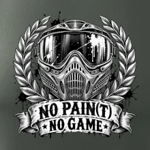 Motiv no paint no game s maskou