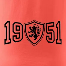 Narozeninový motiv - znak - 1951