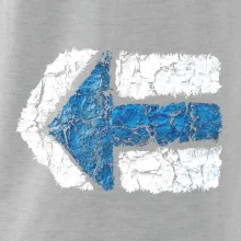 Párová turistická značka modrá