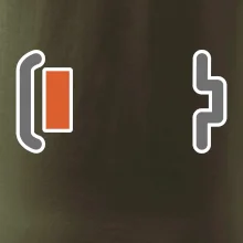 Rodinná trika - baterie maminka