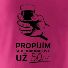 Panák alkoholu - propím se už 50 let