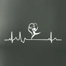 EKG moderní gymnastika stuha