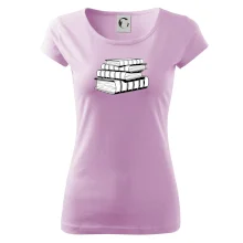 Knihy černobílé na sobě